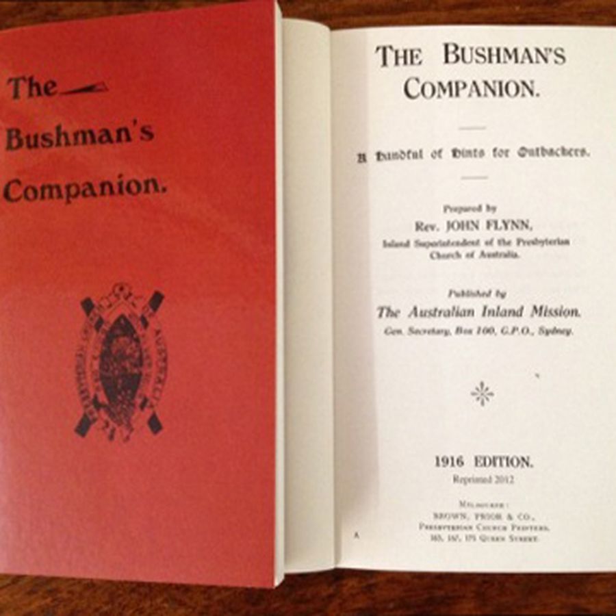 John Flynn's bushman's companion