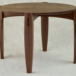 Side Table in Walnut wood