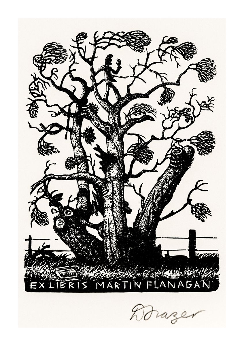 Image of Ex Libris Martin Flanagan