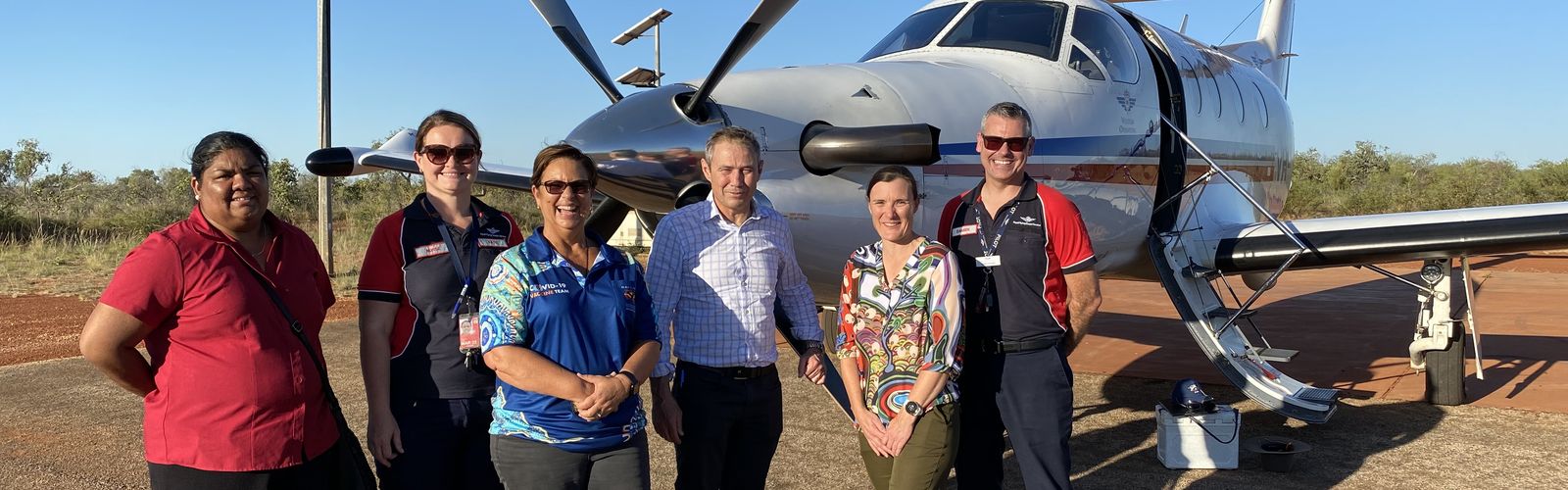 Minister visit RFDS 