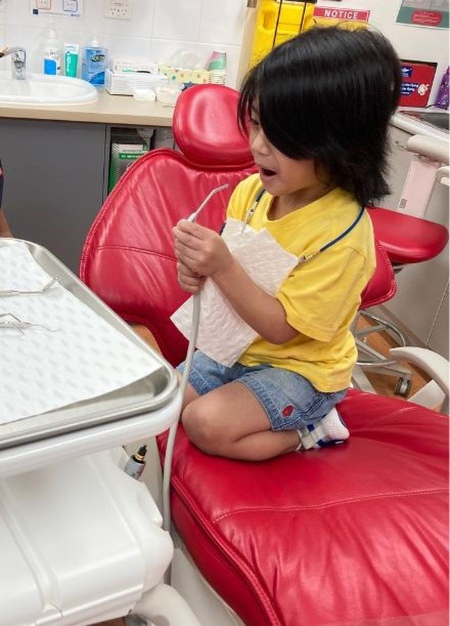 Patient Eduard at the Dental Clinic