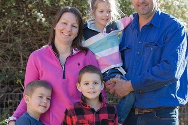 Dominic and family