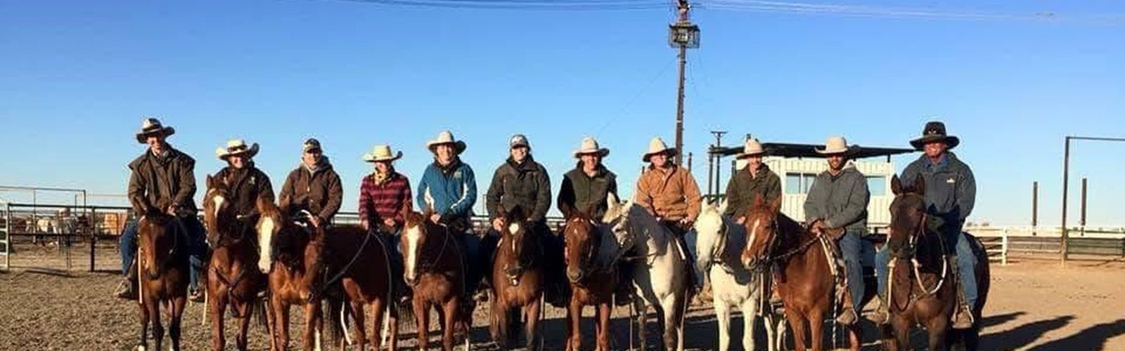 Jackaroo Fergus Gunn pictured at Brunette Downs