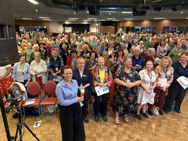 Annabey Whitehead at the CWA NSW Conference