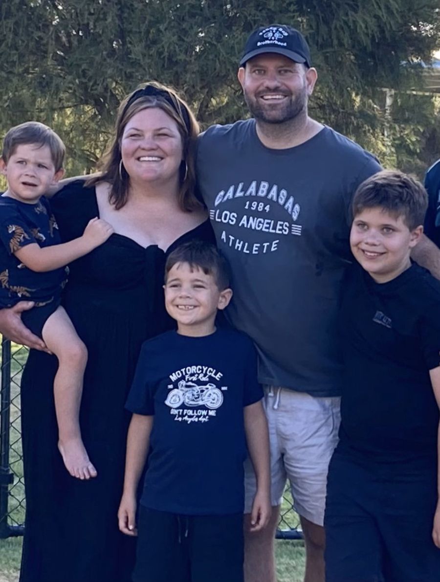 Adam and Bryce shortly before the incident