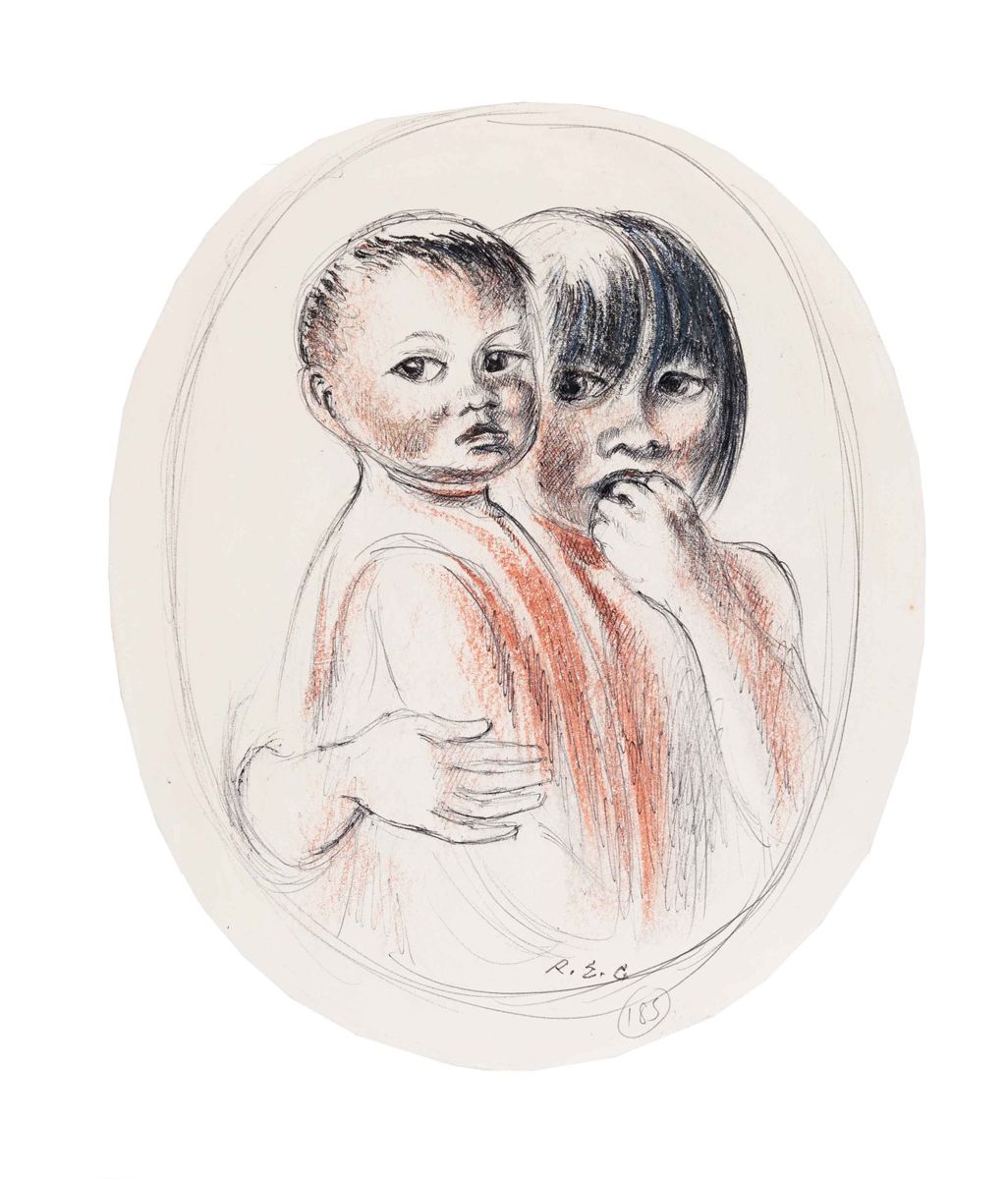 Image of Mother and child