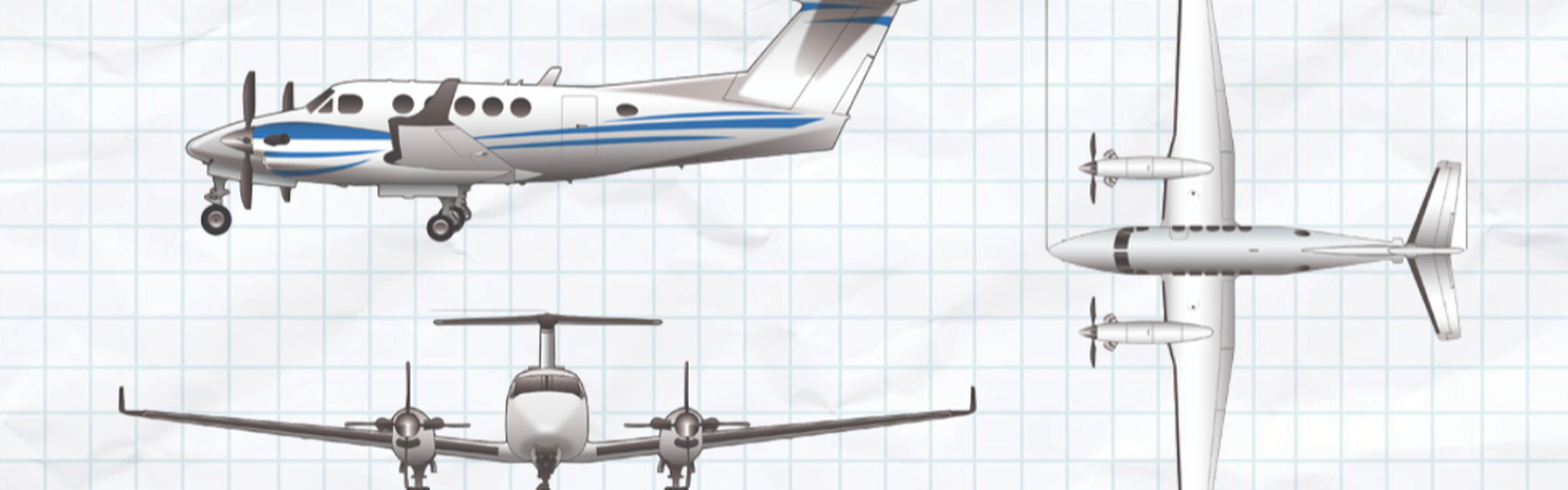 King Air 260C plans
