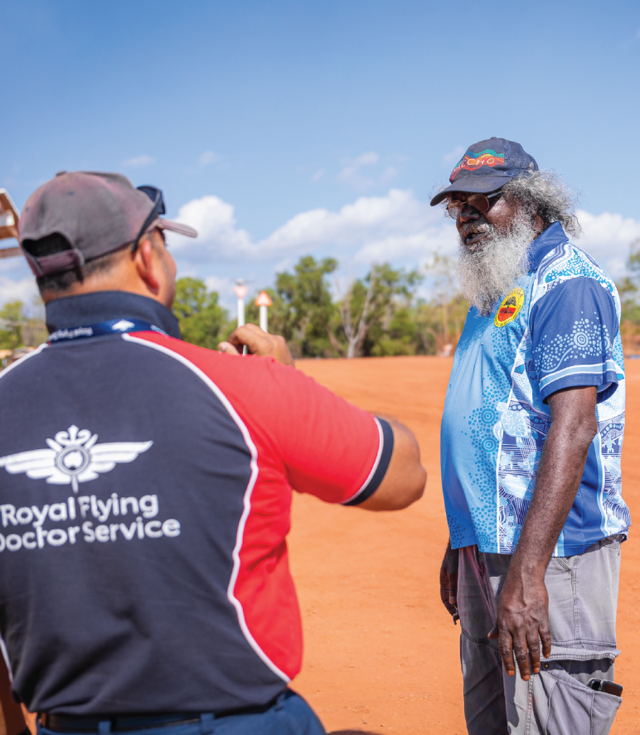 Charlie Gunabarra AM RFDS