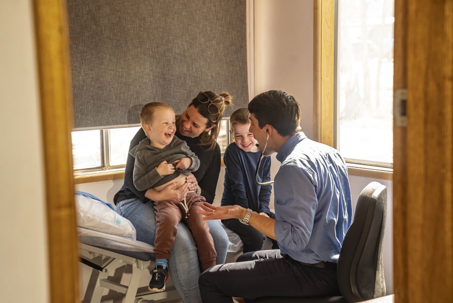 GP with family. Credit: Isuzu UTE