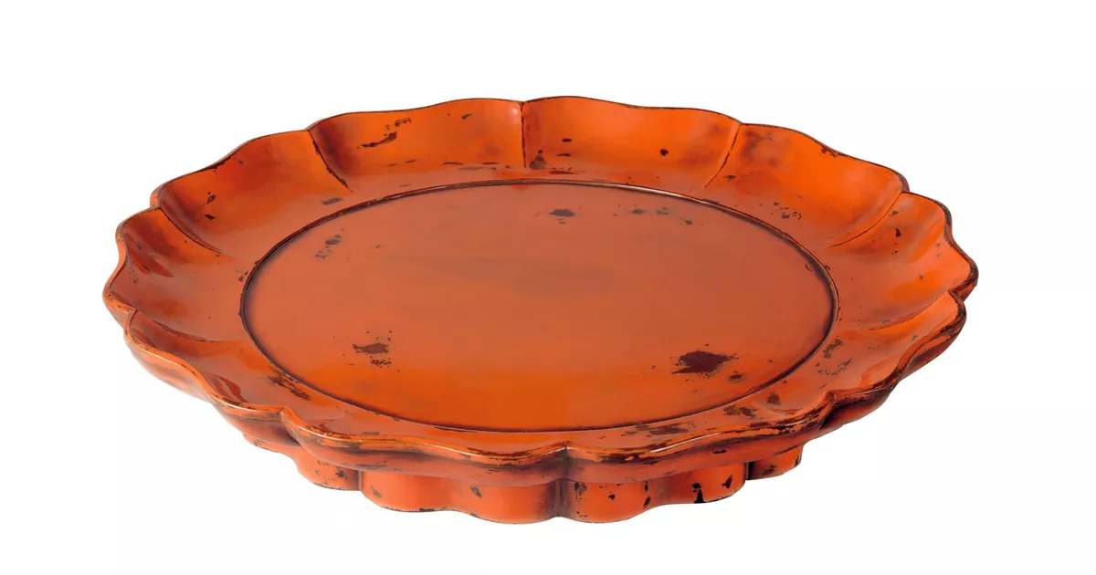 Tray, negoro ware - AGSA Collection