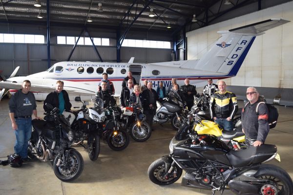 Bright smiles charity ride