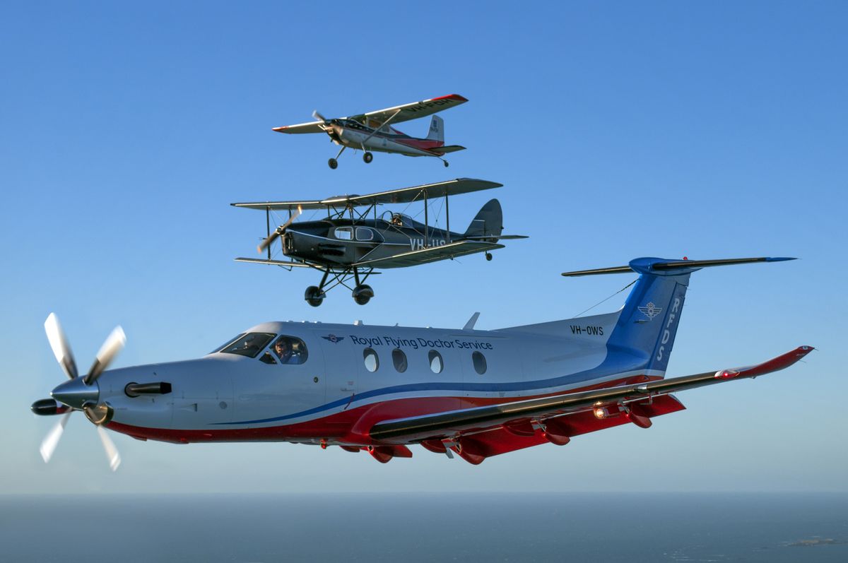 Different types of aircraft