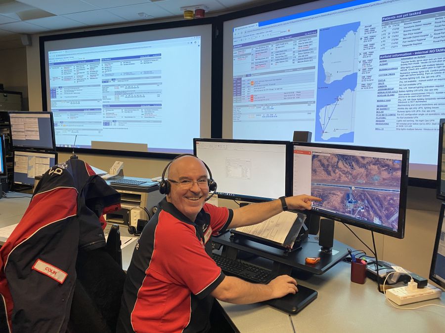 Colin Coordination Centre RFDS Jandakot 