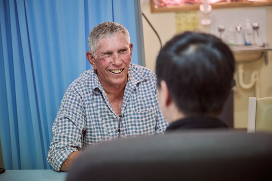 RFDS patient with GP