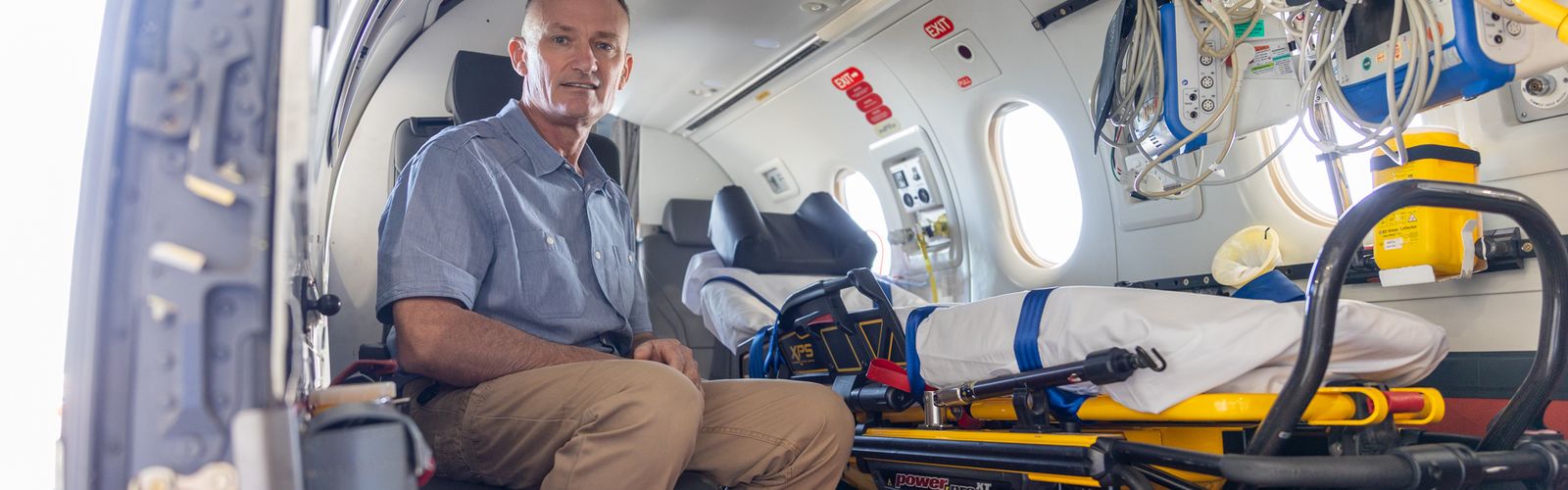 Struck down in the desert: Trevor's story