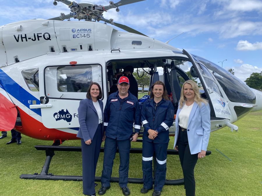 aeromedical helicopter RFDS 