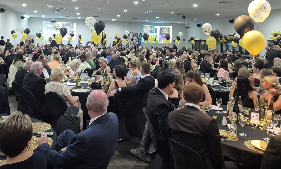 Black Tie Ball crowd