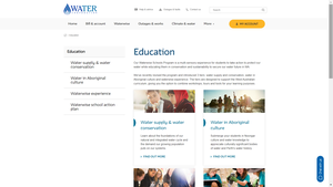 Water Corporation Educational Resources online