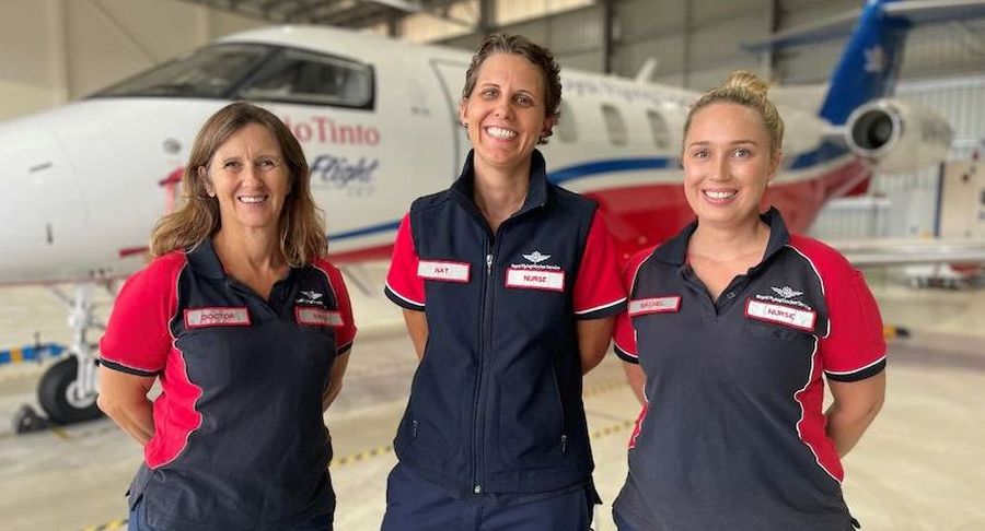 RFDS Podcast Nurse Plane