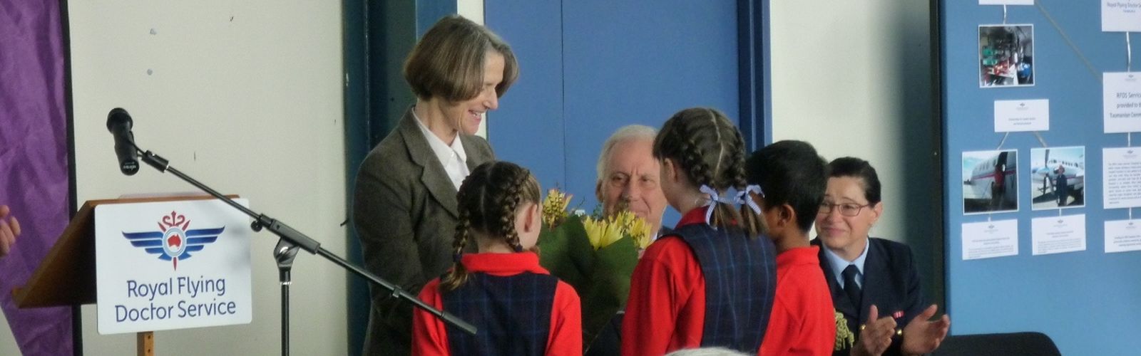 Governor of Tasmania launches RFDS and Foodbank partnership