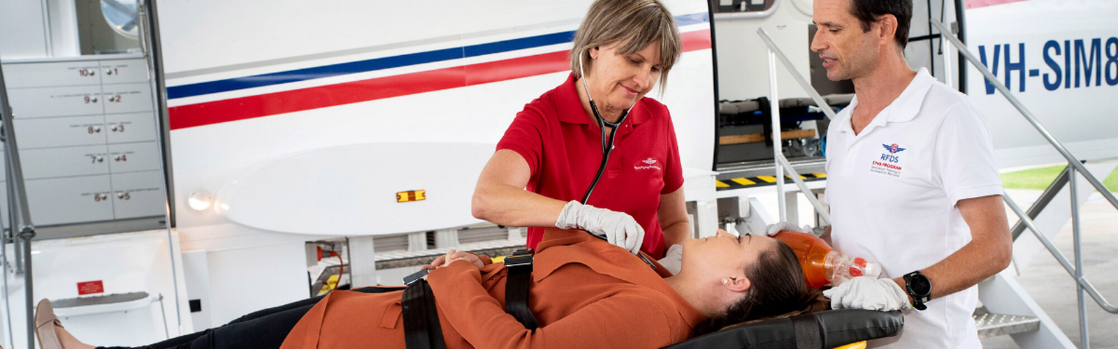 RFDS flight nurse