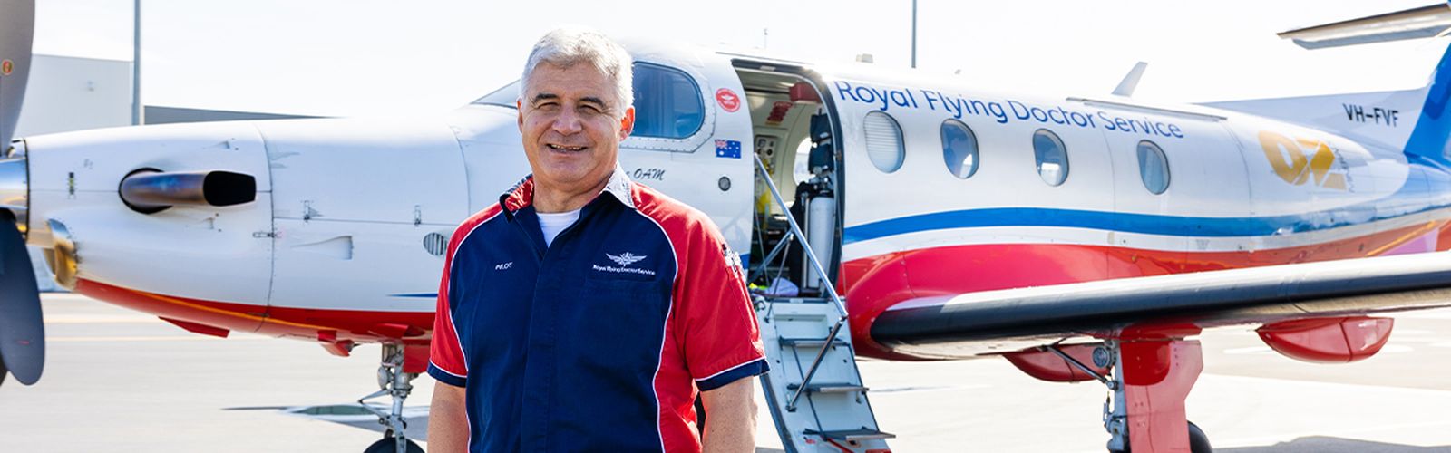 RFDS Pilot Ray Mundy
