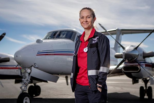 Flight Nurse Jacinta Jones helps outback patients 