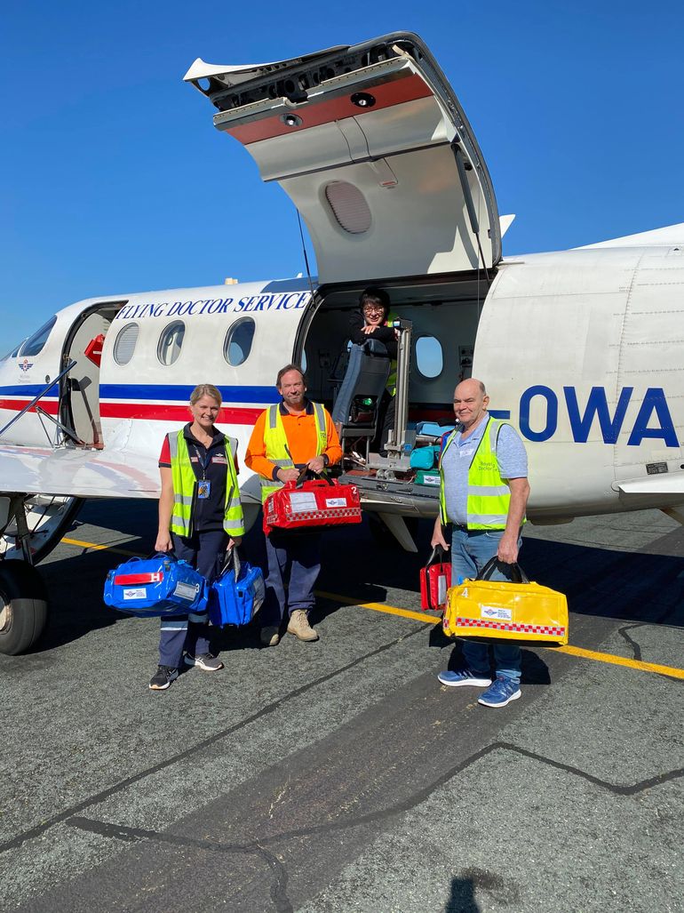 Total canvas RFDS bags 