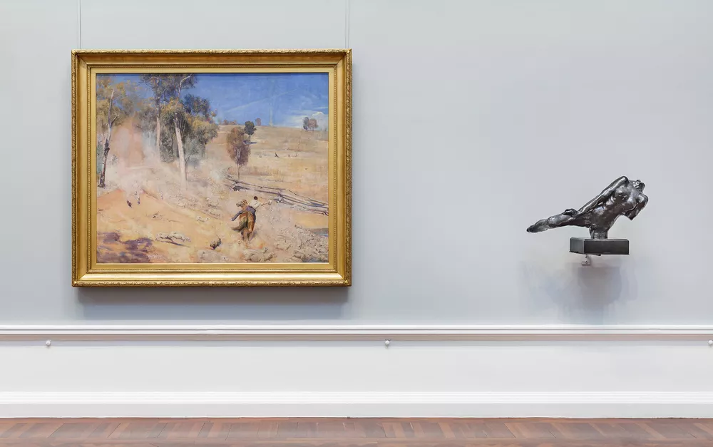 Installation view: Elder Wing of Australian Art
