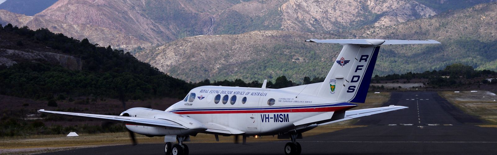 RFDS Tasmania CEO Nicole Henty at contract announcement