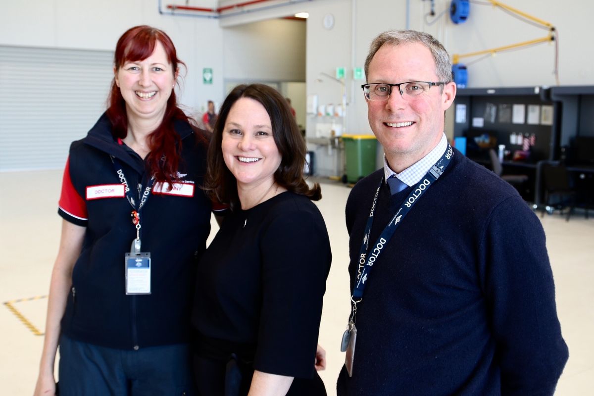 Jenny, Rebecca and Andy