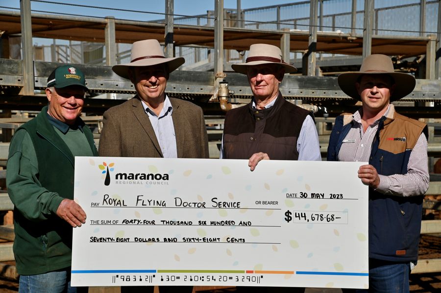 RFDS at Roma Saleyards 