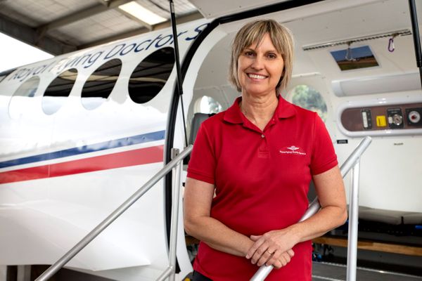 RFDS flight nurse