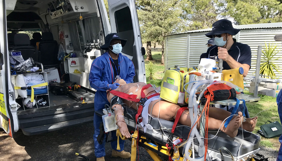 Doctors in the field