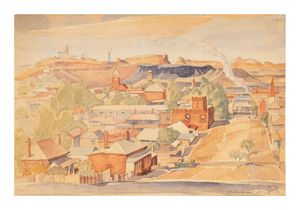 Image of Broken Hill view from Sulphide Street