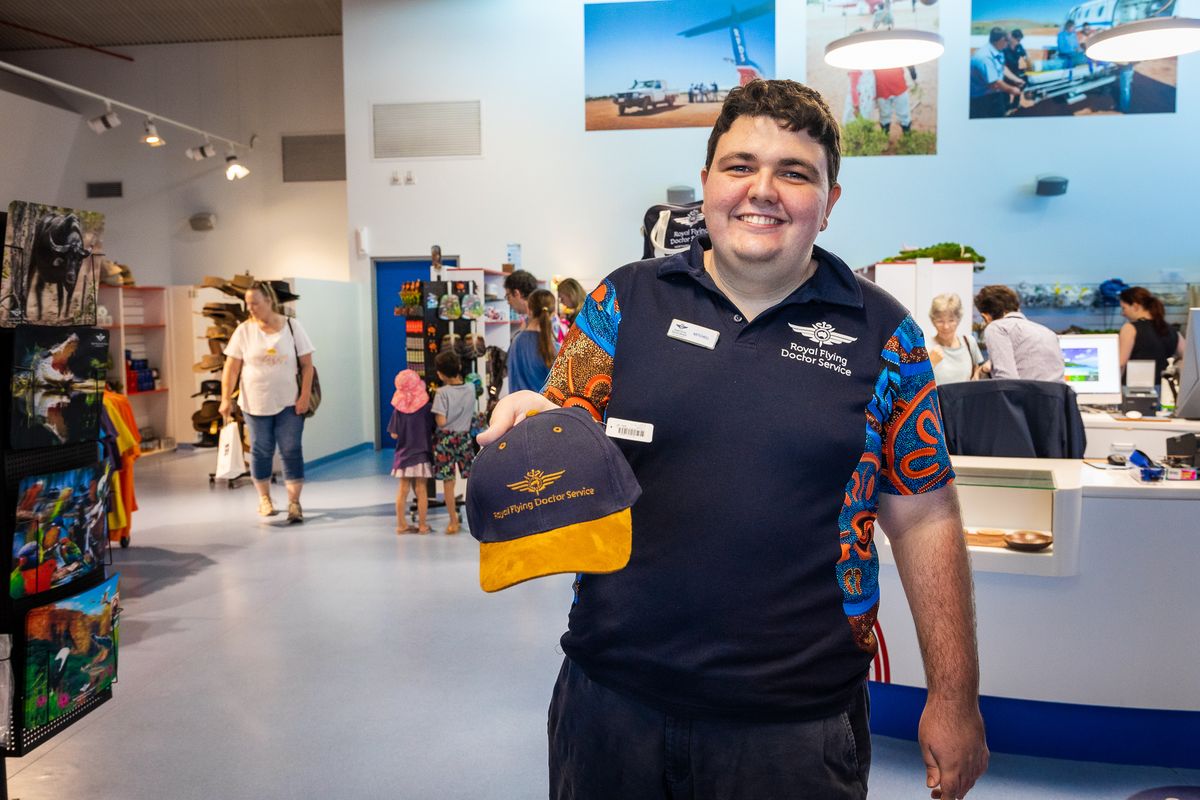 RFDS customer service assistant Mitchell Stennett