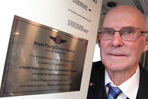 RFDS Pilatus PC-12 VH-FVF