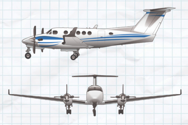 King Air 260C plans