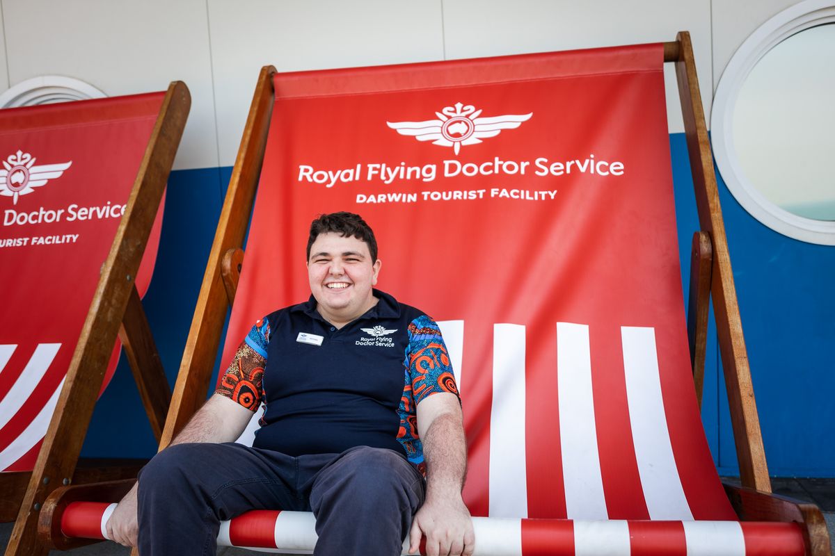 RFDS customer service assistant Mitchell Stennett