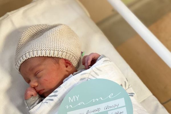 Baby Laiken decided to come a few weeks early