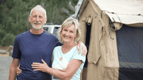David and Liz, retrieved by RFDS WA