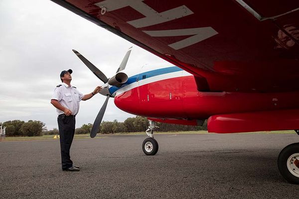 Pilot Nick Tully 