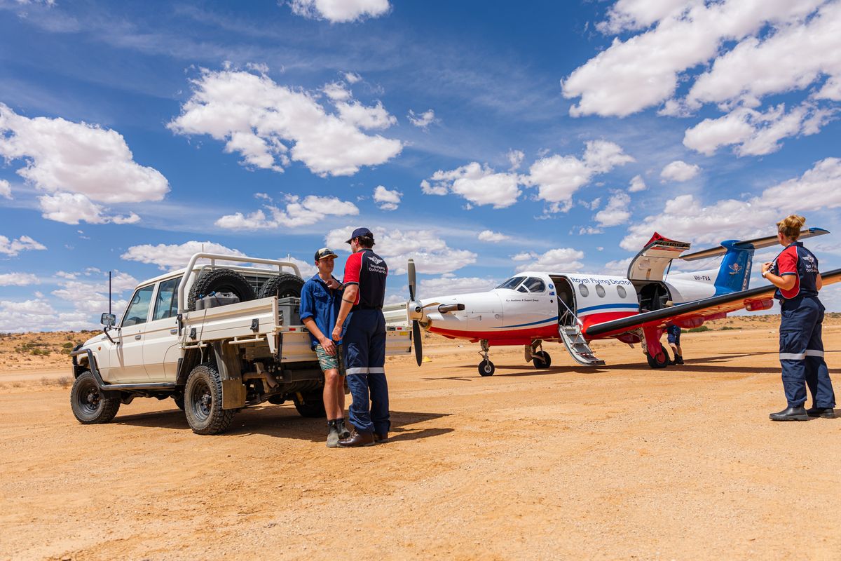 Kalamurina Wildlife Sanctuary | RFDS fly-in clinic