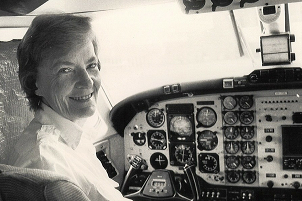 Celebrating the Flying Doctor's first female pilot 