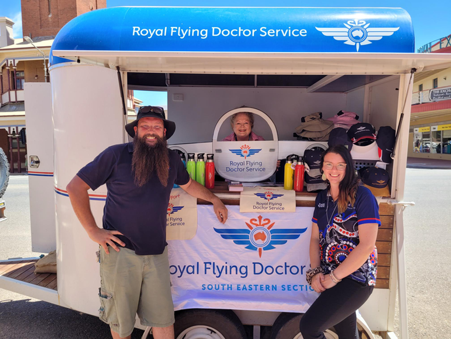RFDS Staff at a pop up