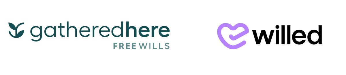 Gathered Here and Willed logos