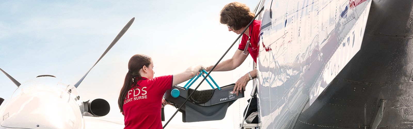 Flight Nurse celebrates 10 years with the Service