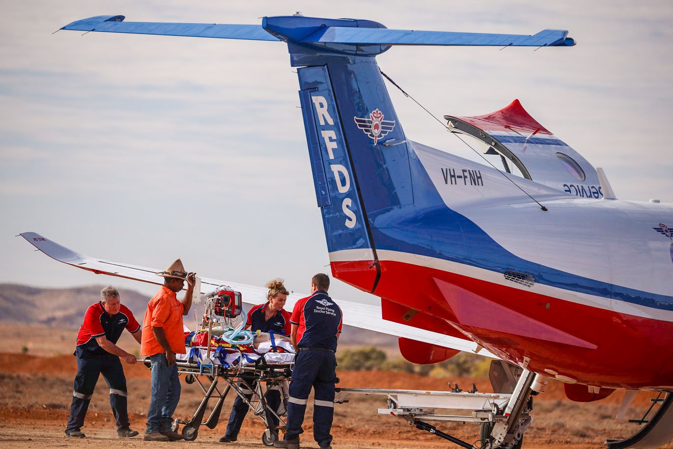 RFDS emergency aeromedical service SA/NT