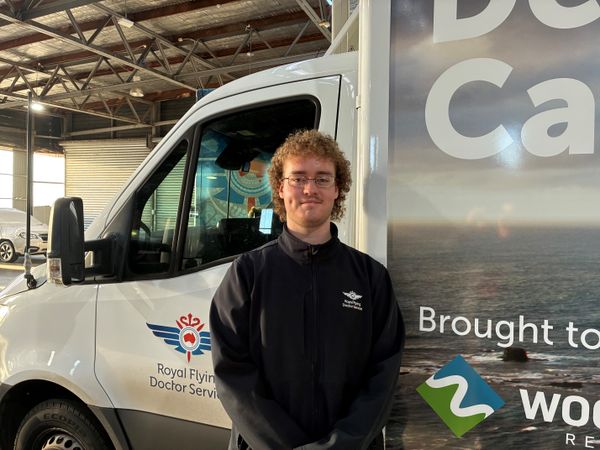 Oliver, RFDS Tasmania's newest qualified dental assistant