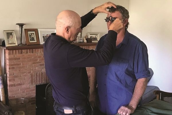 You help deliver the gift of sight